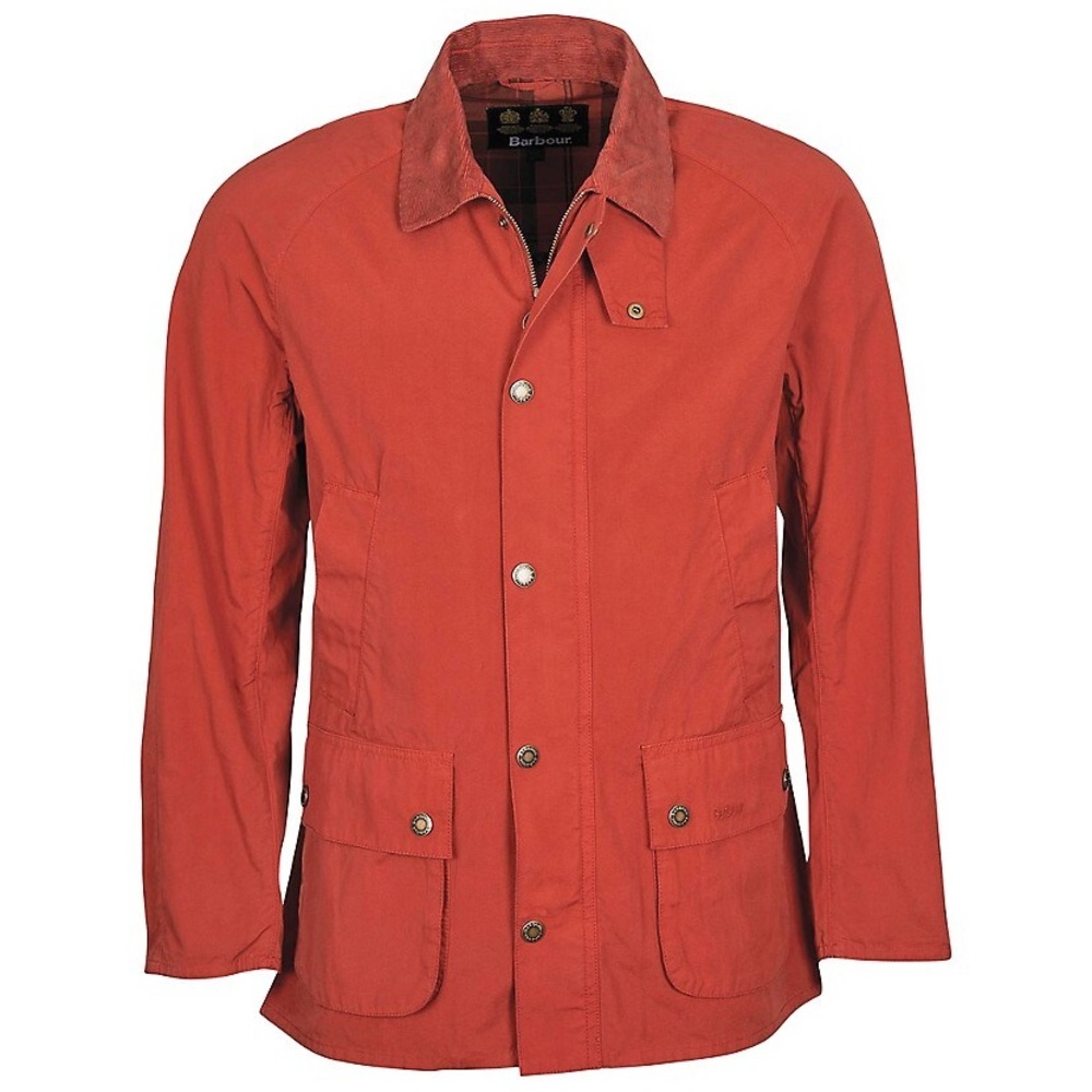 NWTs Barbour Men’s Ashby Casual Lightweight Jacket. Iron Ore.